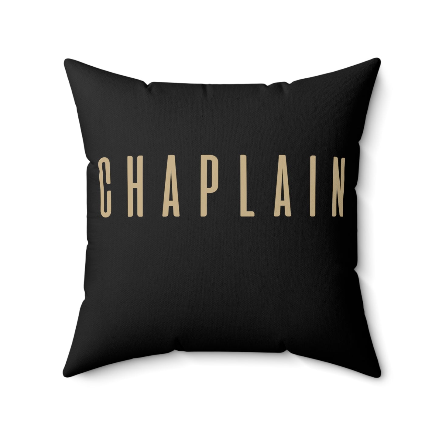 The Chaplain's Pillow, Black. Chaplain Gifts by Chaplain Life®